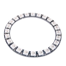 24 X WS2812 WS2812B 5050 RGB LED Ring Lamp Light 24 Bits for Arduino Raspberry Pi