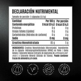 Birdman Creatina Monohidratada 125cáps + Glúteo Peptonas Kiv