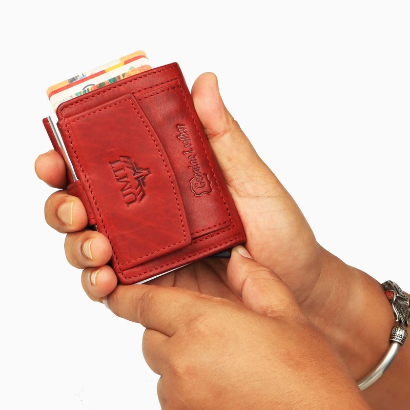 Slim Wallet with Coin Compartment & RFID Protection 24 (12A)