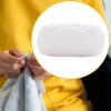 Hilo Grueso, Hilo Voluminoso Para Crochet, 80 M, Hilo Blanco