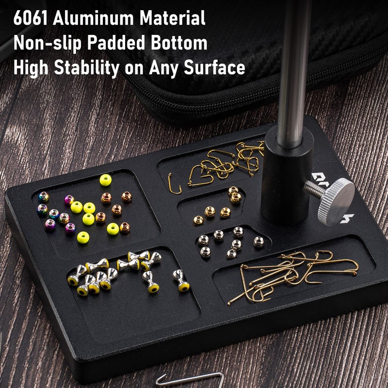 Dr.Fish Fly Tying Pedestal Base for Clamp Fly Tying Vise