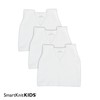 smartknitkids Seamless Sensibilidad Bralette 3 Pack, Blanco
