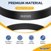 KEEPOW Vacuum Belt Compatible with Bissell Powerforce Helix and CleanView