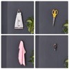 sourcing map Wall Hook Robe Towel Hook Wall Mounted Coat