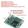 6Pcs MP1584EN Buck Converter, QEBIDUM MP1584 Mini DC-DC Reduction Voltage