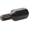 6mm Spline Bit 30mm Length 10mm Shank Chrome Vanadium Hardened