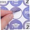Operitacx 20pcs Graduation Season Stickers Tamper Sealing Stickers Decals Logo