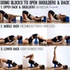 Yoga Blocks Set - Teeyar 2 Pack Sturdy Odourless 3