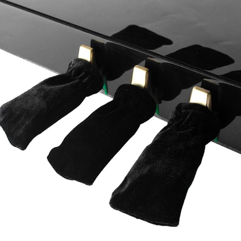 Piano Pedal Cover Foot Pad, 3Pcs Pleuche Piano Pedal Protective