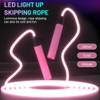 Flintronic Jump Rope, Illuminated Skipping Rope with Adjustable Length, Tangle-Free,