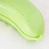 Jinshining Yellow Banana Protective Case Banana Protector Box Holder Banana