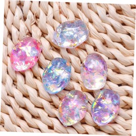 Healvian 6 Boxes Nail Art Accessories Nail Art Jewelry Iridescent Glitter Flakes Face Glitter Nail Charms Eye Glitter Flakes Nail Polishes Holographic Glitter Flakes Nail Glitter The Pet