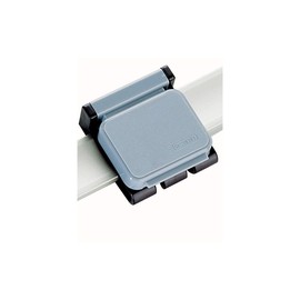 Hebel 6263084 Magnetic Clips for the Mobil Presenter Bar Pack of 10 Grey