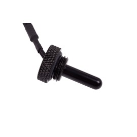 Alphacool G1/4" Eiszapfen Temperature Sensor Plug, Deep Black