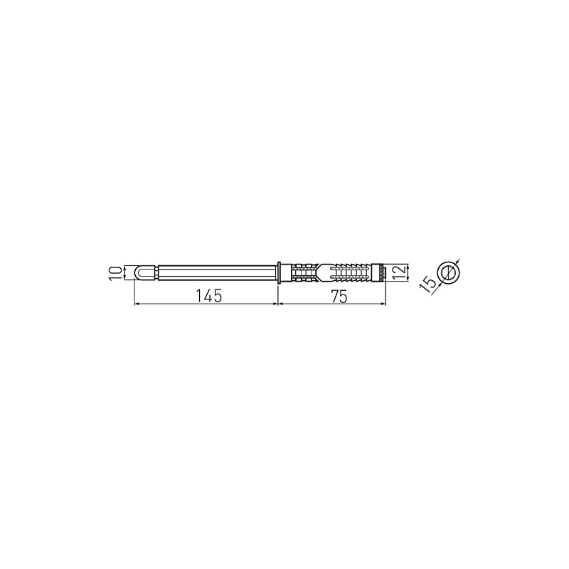 Gedotec Shelf Support Steel Brown Galvanised – Clear, Pack of