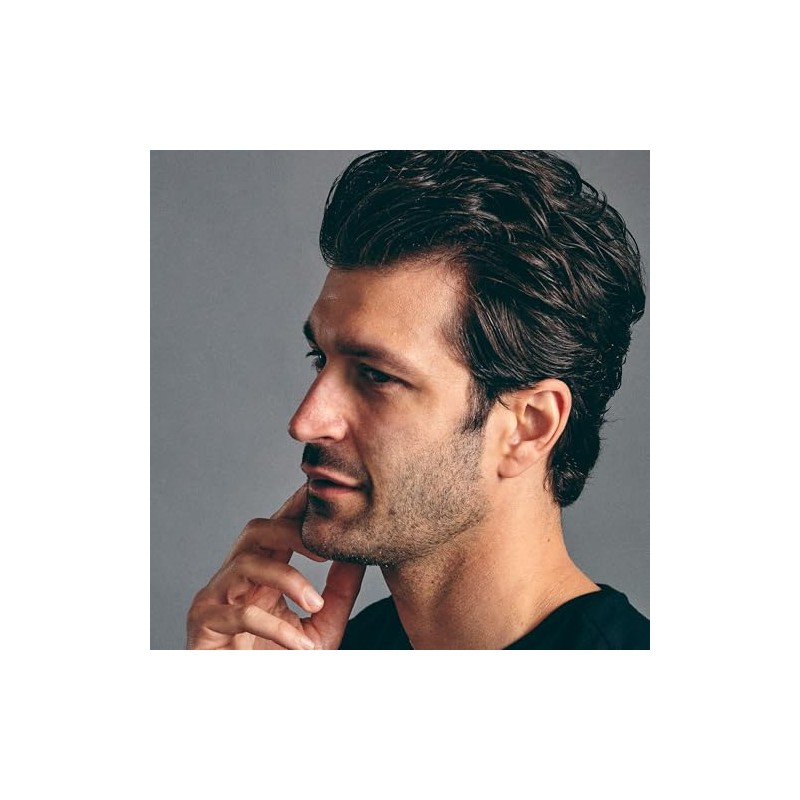 Brickell Men's Products Gamento Para Esculpir el Cabello, Fijación Duradera,