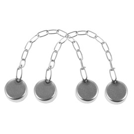 Gatuida 2pcs Stainless Steel Eye Washer Caps Dust Covers for Eye Wash Units Easy to Install Protective Accessories for