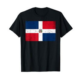 Dominican Republic Flag Graphic For Men Women Kids T-Shirt