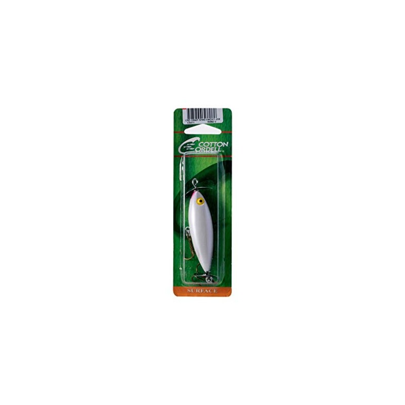 Cotton Cordell Crazy Shad Spinning Topwater Señuelo de pesca, 3