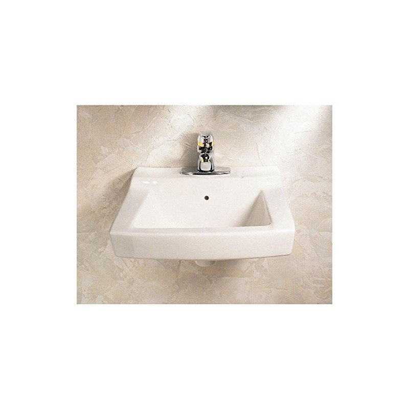 American Standard 0321.026.020 Declyn 4-Inch Centerset Wall Mount Sink, White