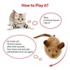 Gigwi Interactive Cat Toy Mouse, Moving Automatic Cat Toys Mice