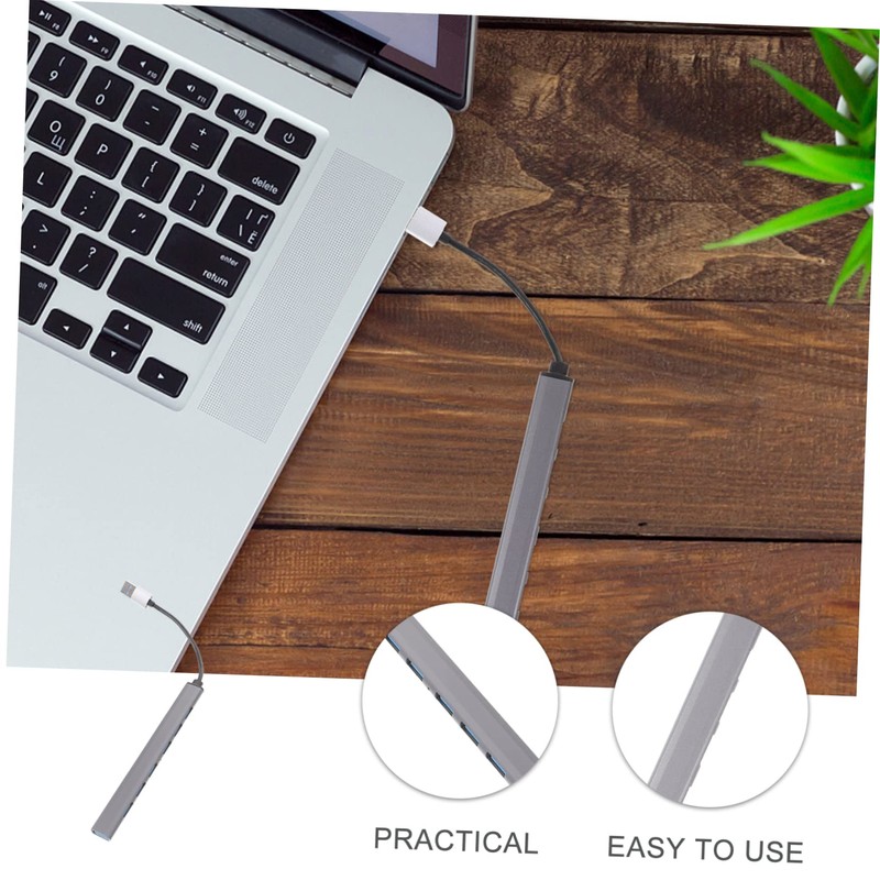 Operitacx Port USB Hub High Speed USB Adapter for Laptop