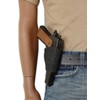 New Barsony Black Leather Yaqui Style OWB Holster for Springfield