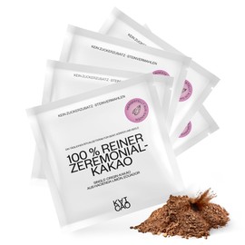 Kaicao Ceremonial Cocoa - Pure Ground Cocoa Powder - No Sugar, Vegan, Gluten Free, Keto Diet - Ritual Cocoa from Hacienda Limón, Ecuador - 5 x 20g