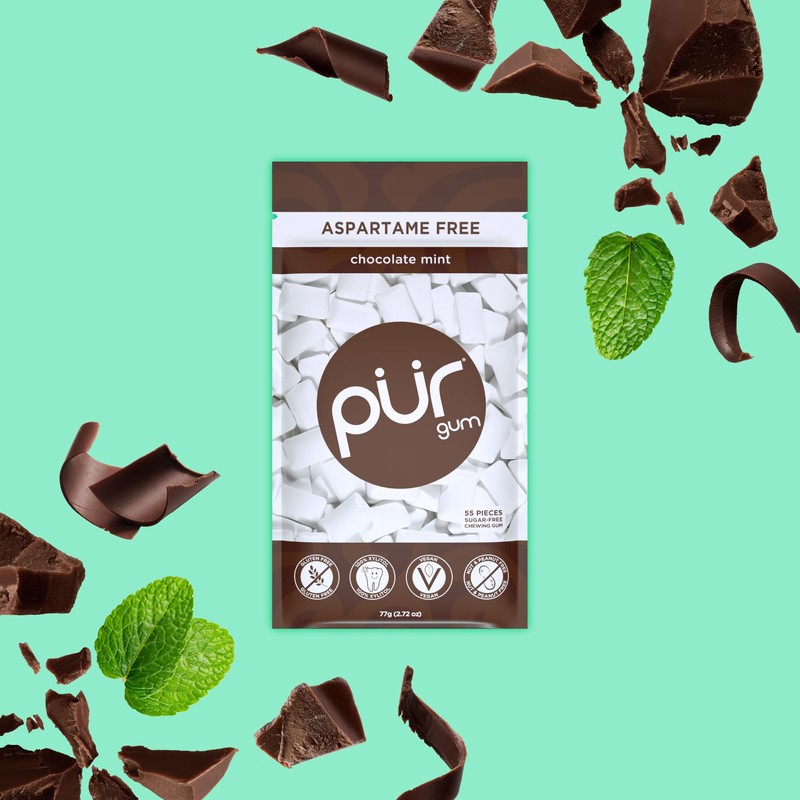 PUR Gum | Aspartame Free Chewing Gum | 100% Xylitol