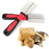 Double Sided Pet Cat Dog Metal Dog Grooming Hair Comb