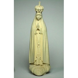Mary Statue Top Brand representative re-pi, Inc "Solid Wood Hand of Fatima berkians Nr 12 cm Tall 100 Years Warranty [Italy]