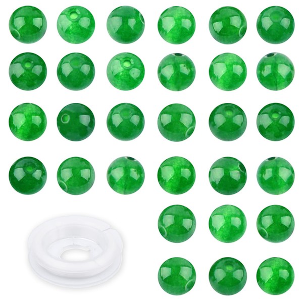 CMBYN Natural Genuine Stones DIY Tiger Eye Round Spacers 6mm