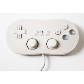 Old Skool Classic Controller for Wii and WiiU White