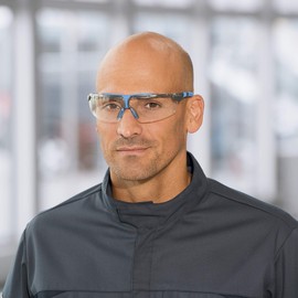 UVEX 9190275 Safety Glasses i-3 9190 Anthracite/Blue