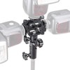 Flashpoint Shoe Mount Triple Bracket with Swivel Umbrella Holder