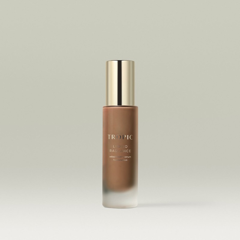 Tropic Skincare Liquid Radiance Adaptogen Serum Foundation, Shade 10 (Deep