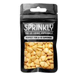 SPRINKLY - Tablet Hearts - Gold - 25g