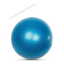 BPTRKOM 1 x Training Ball, Gymnastics Ball, Yoga Ball, Pilates Ball, Original Exercise Ball, Yoga Pilates Ball, Yoga Pilates Ball, for Yoga, Home, Office, Seat Ball (Blue)
