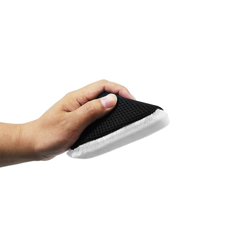 ANTSHINY Car Interior Cleaning Scrub Sponge Scrub Ninja Wedge Scrubber