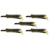 5-Pack Fastcap Kaizen Utility Knife for Cutting Boxes, Paper, Tape,