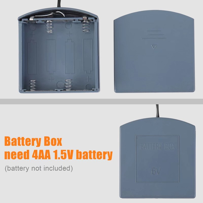 HOMEYUER External Power Supply Box with 2.5mm and 3.5mm Jack