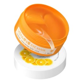Parches Hidratantes Para Ojos Laikou Con Vitamina C, 50 Unid Normal Día/noche