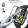USDILU 4 Pack Mica para Smartwatch Redmi Watch 5, Soft