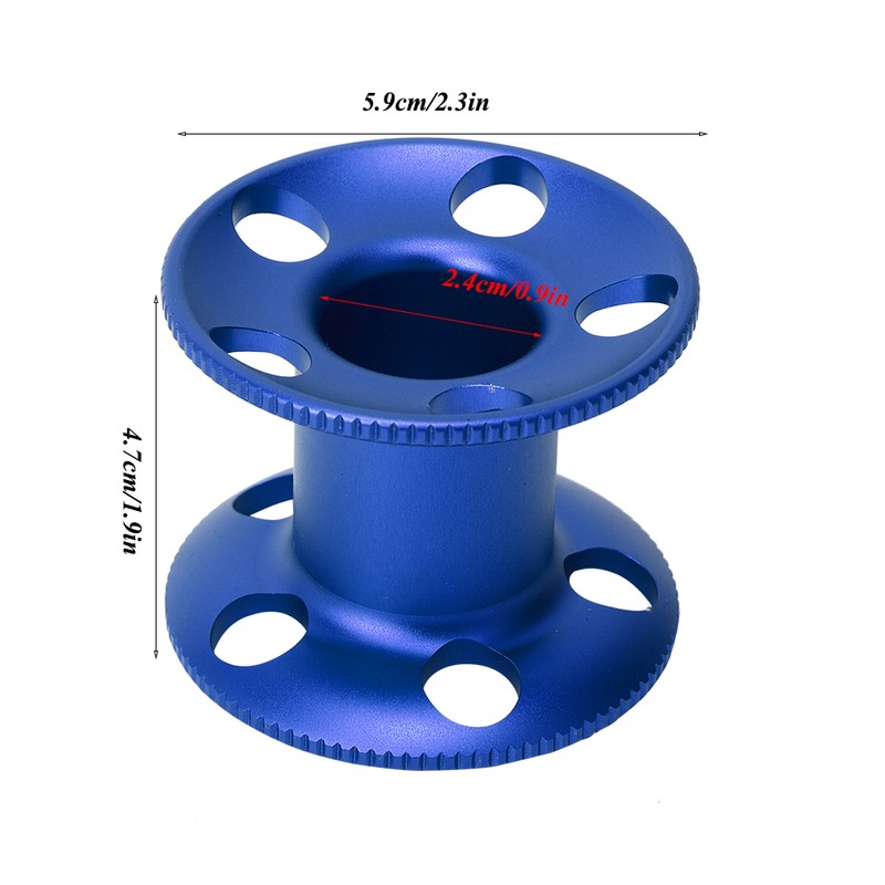 Aluminum Alloy Diving Finger Spool Reel Guideline for Freediving Snorkeling