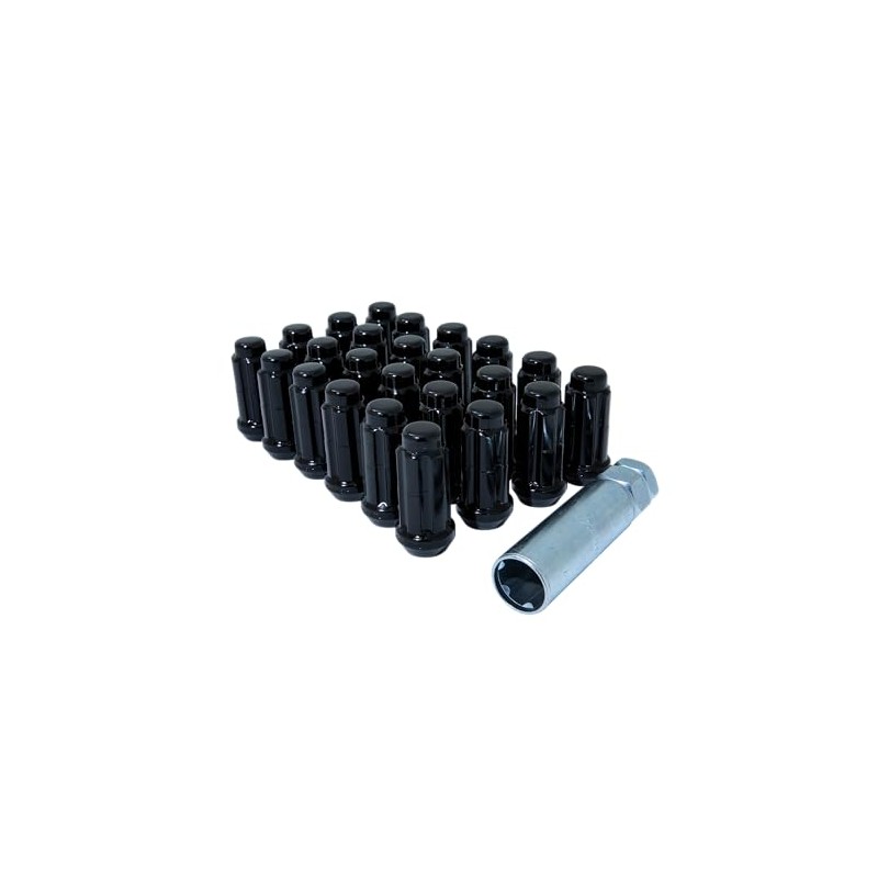Gorilla Automotive K6TS-14150BGR 6Lug 14-1.50 Splne WIK TRK Blk Gor