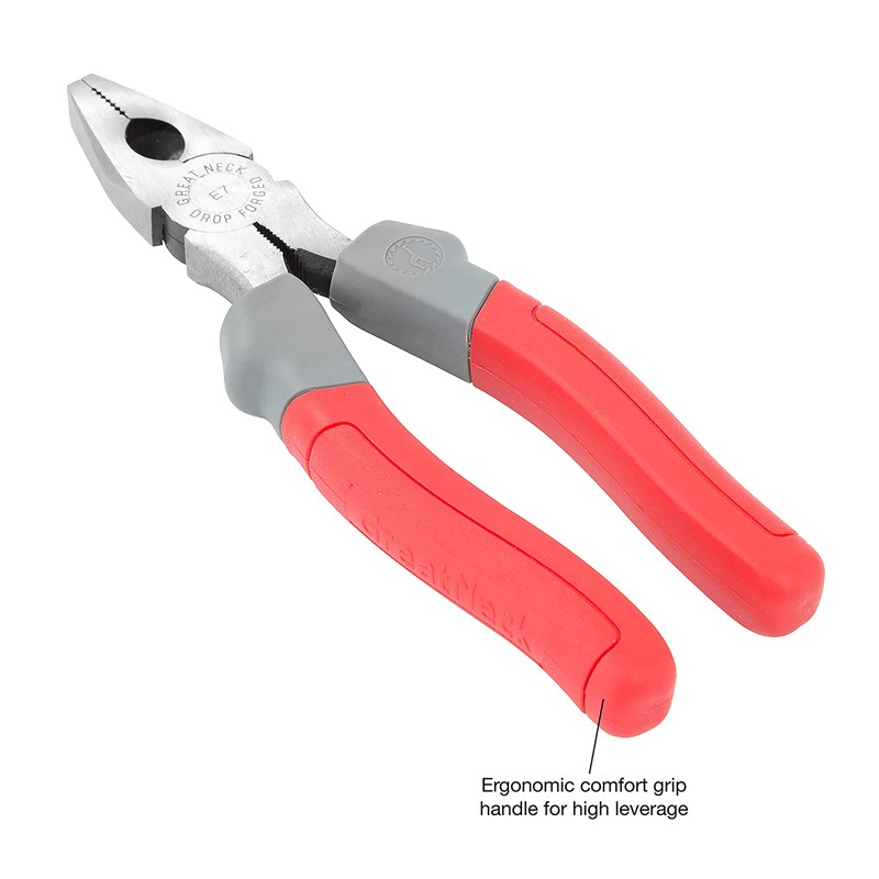 GreatNeck E7C 7 Inch Linesman Pliers