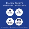 NorthShore GoSupreme Lite Incontinence Underwear, 6-Hour Pullup Style, 2X-Large, 12