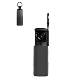 Case for Skullcandy Method 360 ANC True Wireless Earbuds,Soft Protective,BOVUGAC Silicone Case Cover with Keychain & Cleaning Kit & Lanyard for Method 360 ANC-Black