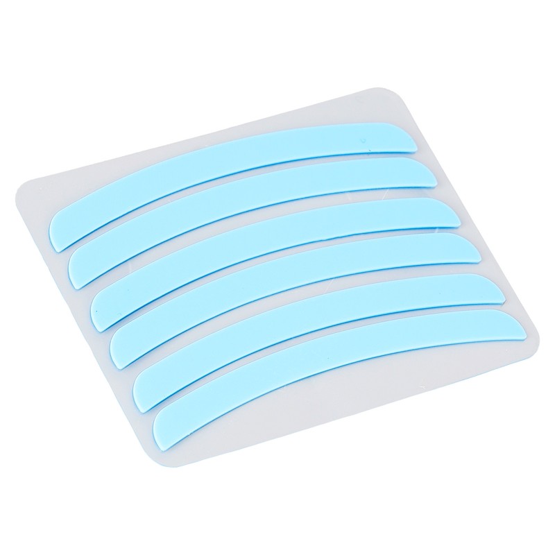 30 Pairs Silicone Eyelash Lift Curved Shape Reusable Soft Rods