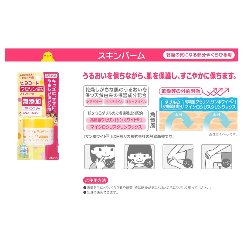 Dahlia Chicken Coat Skin Balm, 0.9 oz (25 g)